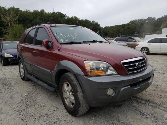 KIA SORENTO EX 2007 with VIN KNDJC736675664949 - Photo from auction