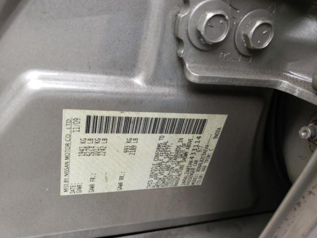 Photo 10 from auction – 2010 NISSAN ALTIMA BAS with VIN 1N4AL2AP1AN433114