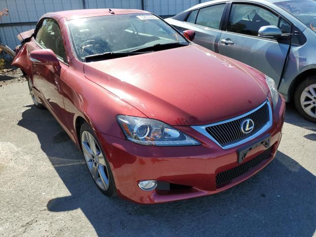 LEXUS IS 250 2012 with VIN JTHFF2C22C2522296 - Photo from auction
