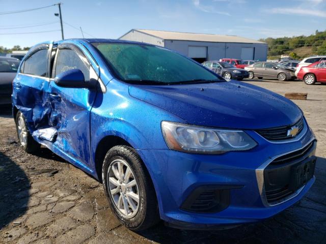 CHEVROLET SONIC LT 2018 with VIN 1G1JD5SH0J4119422 - Photo from auction