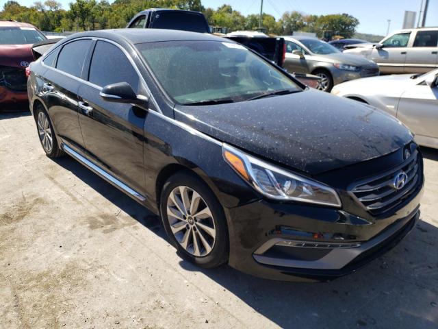 HYUNDAI SONATA SPO 2017 with VIN 5NPE34AF0HH563264 - Photo from auction