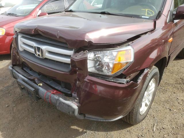 Photo 9 from auction – 2008 HONDA PILOT VP with VIN 5FNYF18298B057193