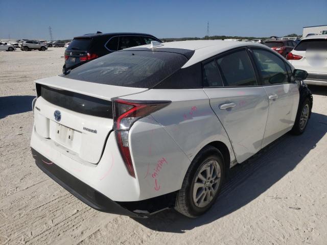 Photo 4 from auction – 2016 TOYOTA PRIUS with VIN JTDKBRFUXG3005474