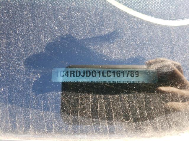 Photo 10 from auction – 2020 DODGE DURANGO GT with VIN 1C4RDJDG1LC161789