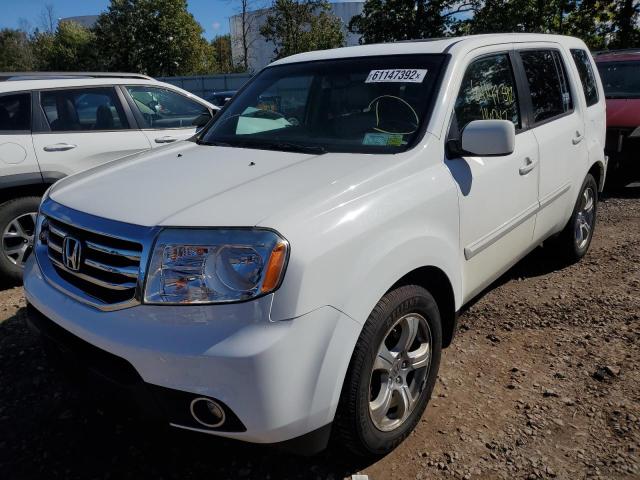 Photo 2 from auction – 2012 HONDA PILOT EXL with VIN 5FNYF4H55CB061701