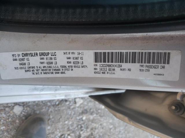 Photo 10 from auction – 2012 DODGE AVENGER SE with VIN 1C3CDZAB0CN141264