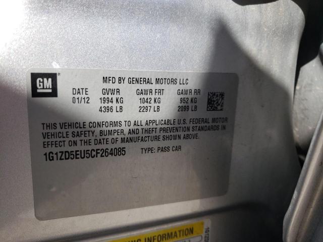 Photo 10 from auction – 2012 CHEVROLET MALIBU 2LT with VIN 1G1ZD5EU5CF264085