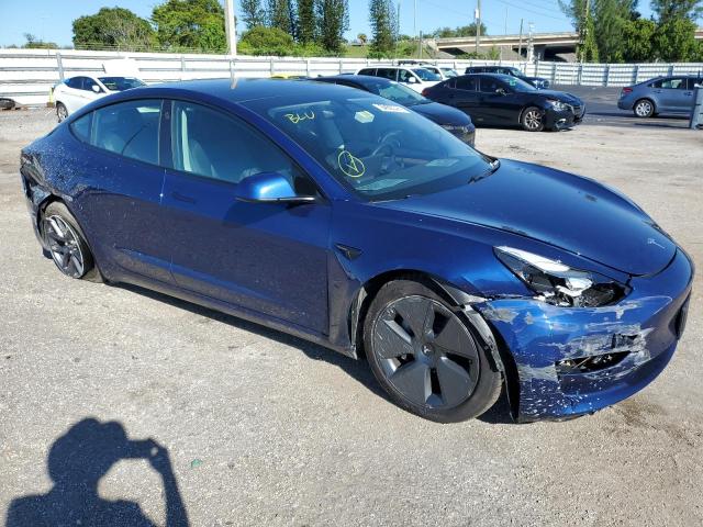 Photo 4 from auction – 2021 TESLA MODEL 3 with VIN 5YJ3E1EA1MF082608
