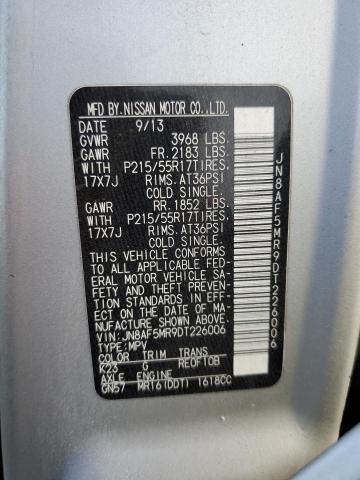 Photo 10 from auction – 2013 NISSAN JUKE S with VIN JN8AF5MR9DT226006