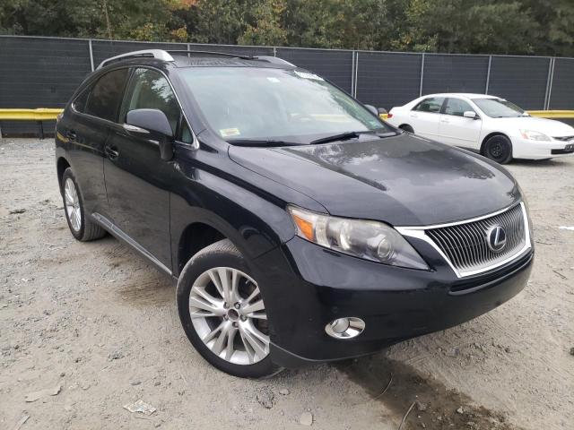 LEXUS RX 450 2011 with VIN JTJBC1BA4B2044583 - Photo from auction
