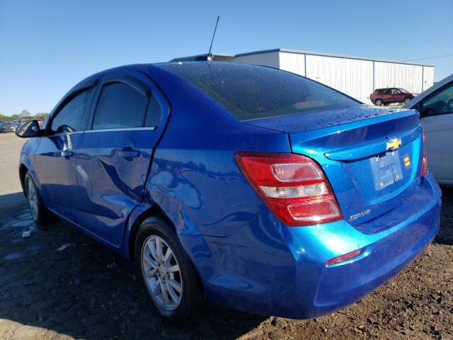Photo 3 from auction – 2018 CHEVROLET SONIC LT with VIN 1G1JD5SH0J4119422