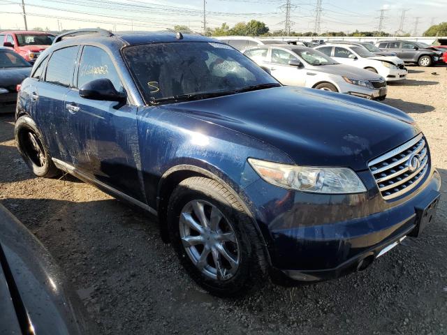 INFINITI FX35 2007 with VIN JNRAS08W27X210270 - Photo from auction