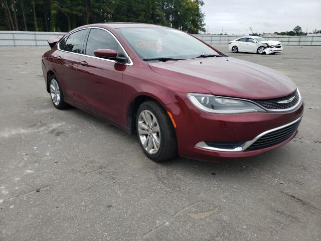 CHRYSLER 200 LIMITE 2015 with VIN 1C3CCCABXFN616715 - Photo from auction