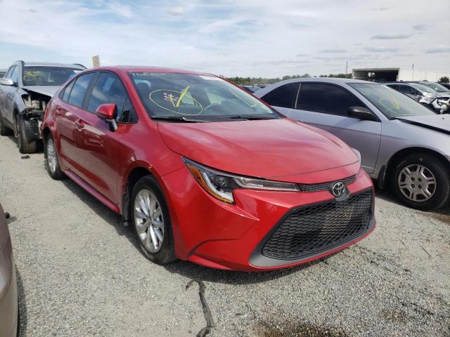 TOYOTA COROLLA LE 2020 with VIN 5YFHPRAE5LP014385 - Photo from auction