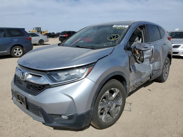 Photo 2 from auction – 2017 HONDA CR-V EXL with VIN 7FARW1H89HE008430