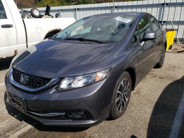 Photo 2 from auction – 2013 HONDA CIVIC EXL with VIN 19XFB2F95DE011952
