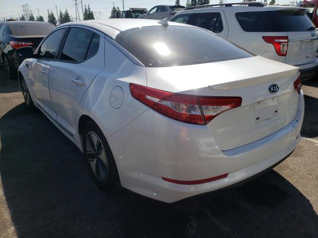 Photo 3 from auction – 2012 KIA OPTIMA HYB with VIN KNAGM4AD1C5016594
