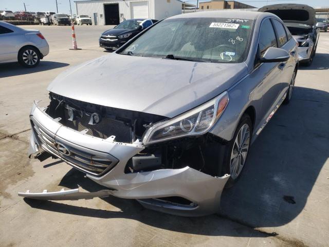 Photo 2 from auction – 2016 HYUNDAI SONATA SPO with VIN 5NPE34AF9GH272633