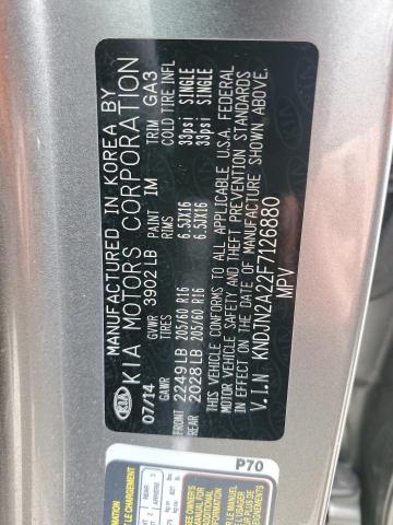Foto 10 de la subasta – 2015 KIA SOUL con VIN KNDJN2A22F7126880