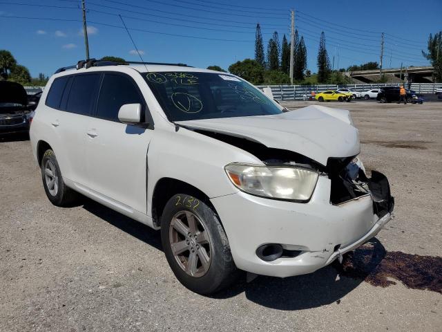 TOYOTA HIGHLANDER 2010 with VIN 5TDZA3EH5AS002281 - Photo from auction