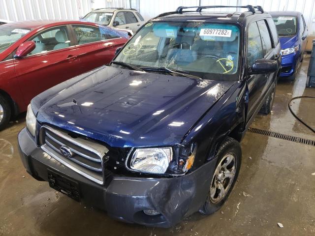 Photo 2 from auction – 2005 SUBARU FORESTER 2 with VIN JF1SG63695H722136