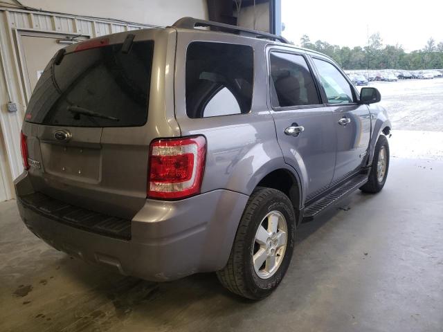 Photo 4 from auction – 2008 FORD ESCAPE XLT with VIN 1FMCU03148KB46094