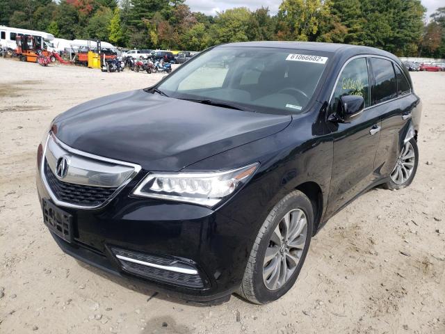Photo 2 from auction – 2015 ACURA MDX TECHNO with VIN 5FRYD4H42FB009104