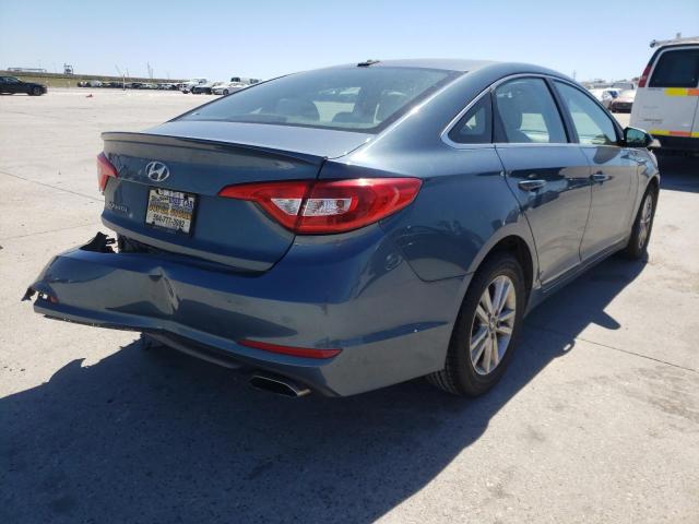 Photo 4 from auction – 2016 HYUNDAI SONATA SE with VIN 5NPE24AF6GH403973