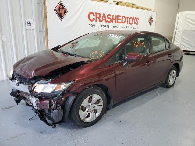 Photo 2 from auction – 2015 HONDA CIVIC LX with VIN 19XFB2F53FE219523
