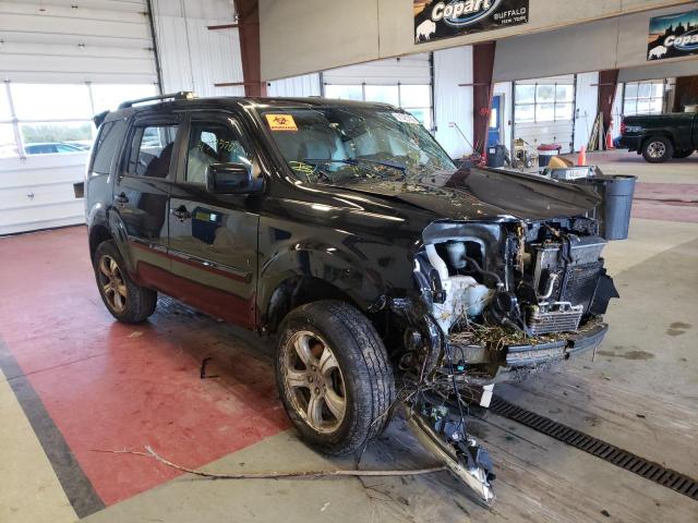 HONDA PILOT EX 2013 with VIN 5FNYF4H45DB075171 - Photo from auction