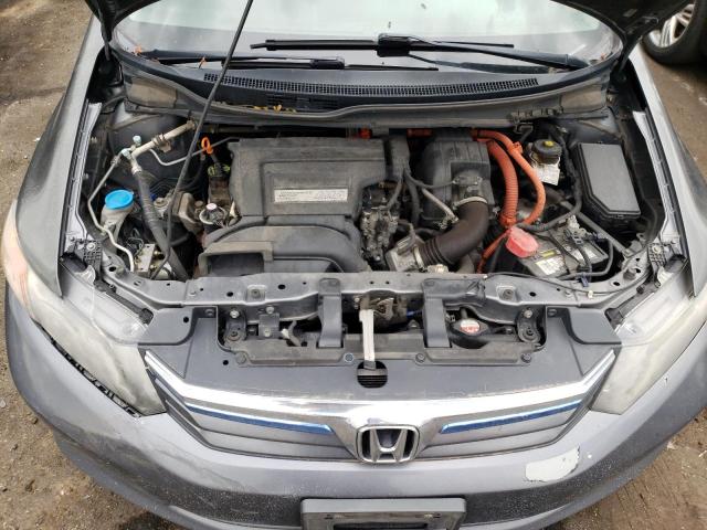 Photo 7 from auction – 2012 HONDA CIVIC HYBR with VIN JHMFB4F35CS007434