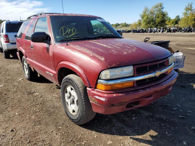 CHEVROLET BLAZER 2003 with VIN 1GNCT18X13K150002 - Photo from auction