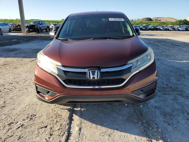 Photo 9 from auction – 2015 HONDA CR-V LX with VIN 3CZRM3H37FG700737