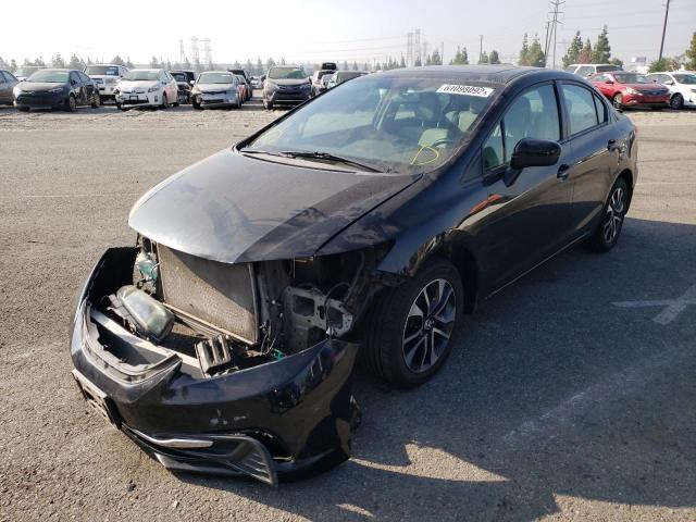 Photo 2 from auction – 2015 HONDA CIVIC EX with VIN 19XFB2F87FE248386