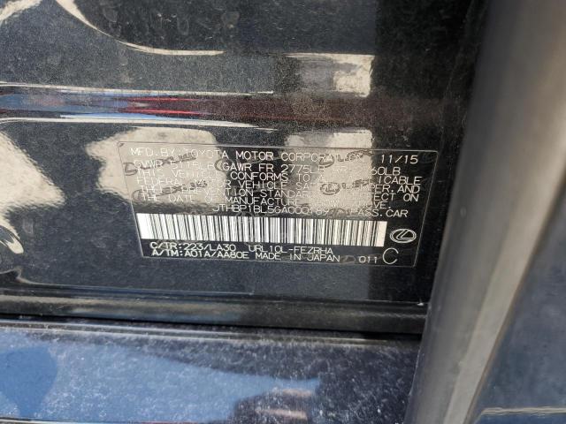 Photo 10 from auction – 2016 LEXUS GS-F with VIN JTHBP1BL5GA000189