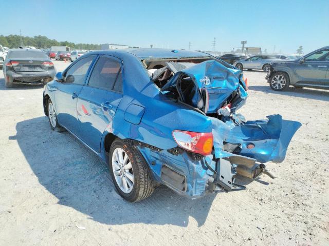 Photo 3 from auction – 2009 TOYOTA COROLLA BA with VIN 1NXBU40E69Z021100