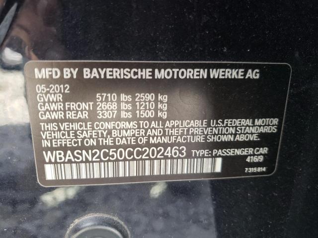 Photo 10 from auction – 2012 BMW 535 IGT with VIN WBASN2C50CC202463