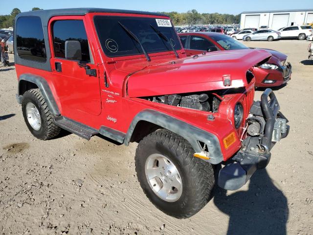 JEEP WRAGLR SPT 2000 with VIN 1J4FA49S9YP731168 - Photo from auction