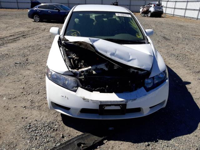 Photo 9 from auction – 2010 HONDA CIVIC LX with VIN 19XFA1F59AE076308