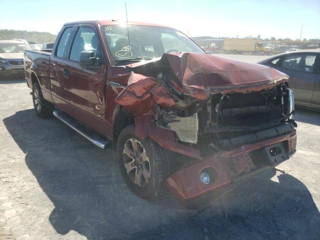 FORD F150 SUPER 2014 with VIN 1FTEX1CM3EKE17338 - Photo from auction
