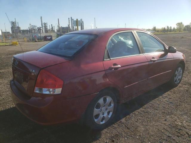 Photo 4 from auction – 2009 KIA SPECTRA EX with VIN KNAFE221295649700