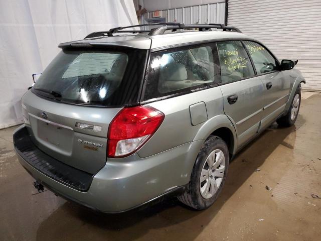Photo 4 from auction – 2009 SUBARU OUTBACK with VIN 4S4BP60C096332320
