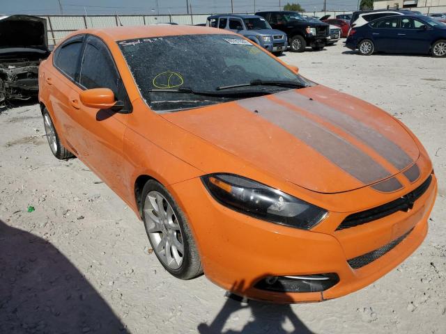 DODGE DART SXT 2013 with VIN 1C3CDFBA9DD307812 - Photo from auction