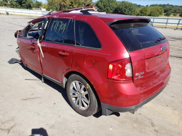 Photo 3 from auction – 2012 FORD EDGE SEL with VIN 2FMDK3JC3CBA12471