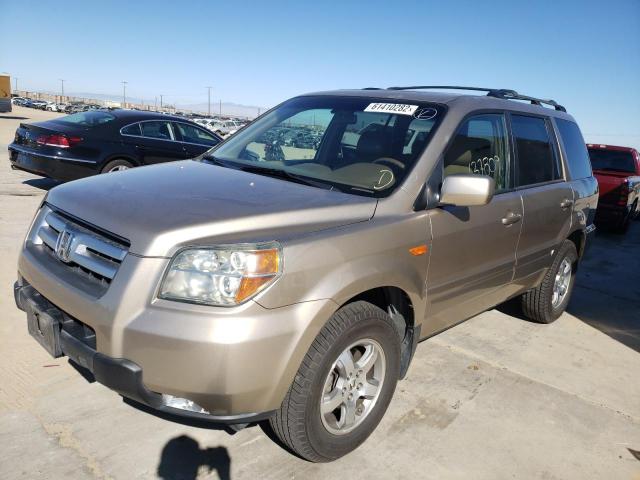 Photo 2 from auction – 2006 HONDA PILOT with VIN 2HKYF18736H555691