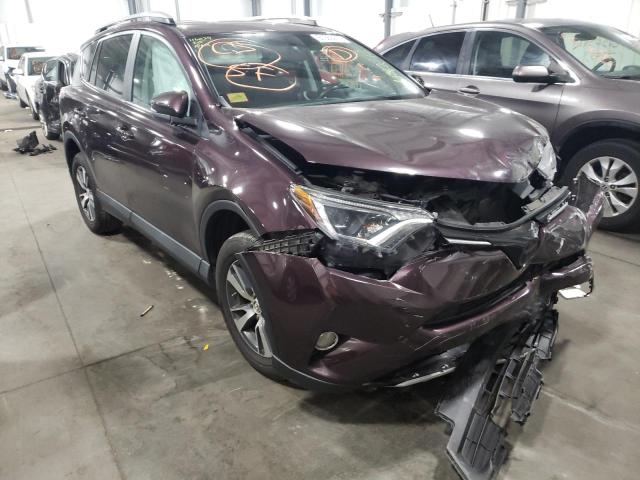 TOYOTA RAV4 XLE 2016 with VIN 2T3RFREV0GW536452 - Photo from auction