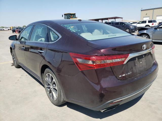 Photo 3 from auction – 2016 TOYOTA AVALON XLE with VIN 4T1BK1EB0GU210924