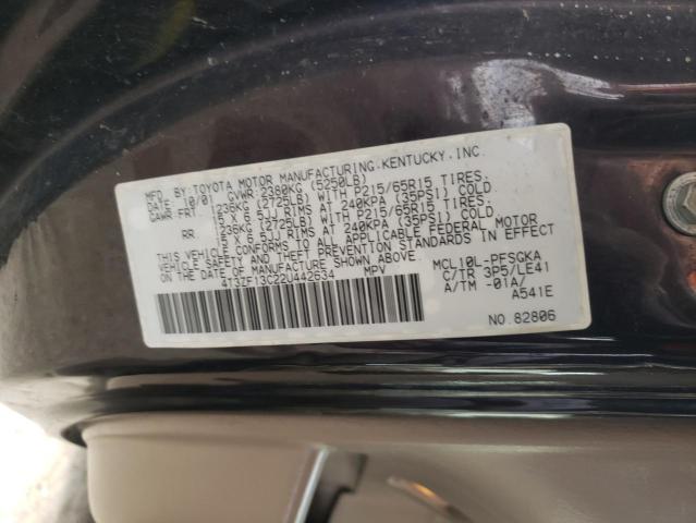Photo 10 from auction – 2002 TOYOTA SIENNA LE with VIN 4T3ZF13C22U442634