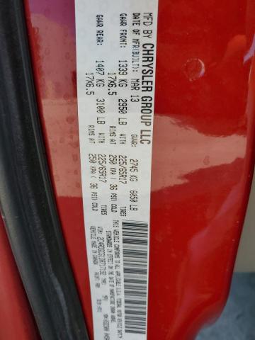 Photo 10 from auction – 2013 DODGE GRAND CARA with VIN 2C4RDGCG1DR717192