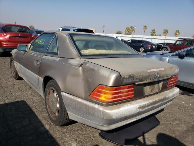 Photo 3 from auction – 1992 MERCEDES-BENZ 500 SL with VIN WDBFA66E2NF038975